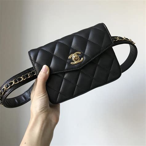 chanel belt bag women's